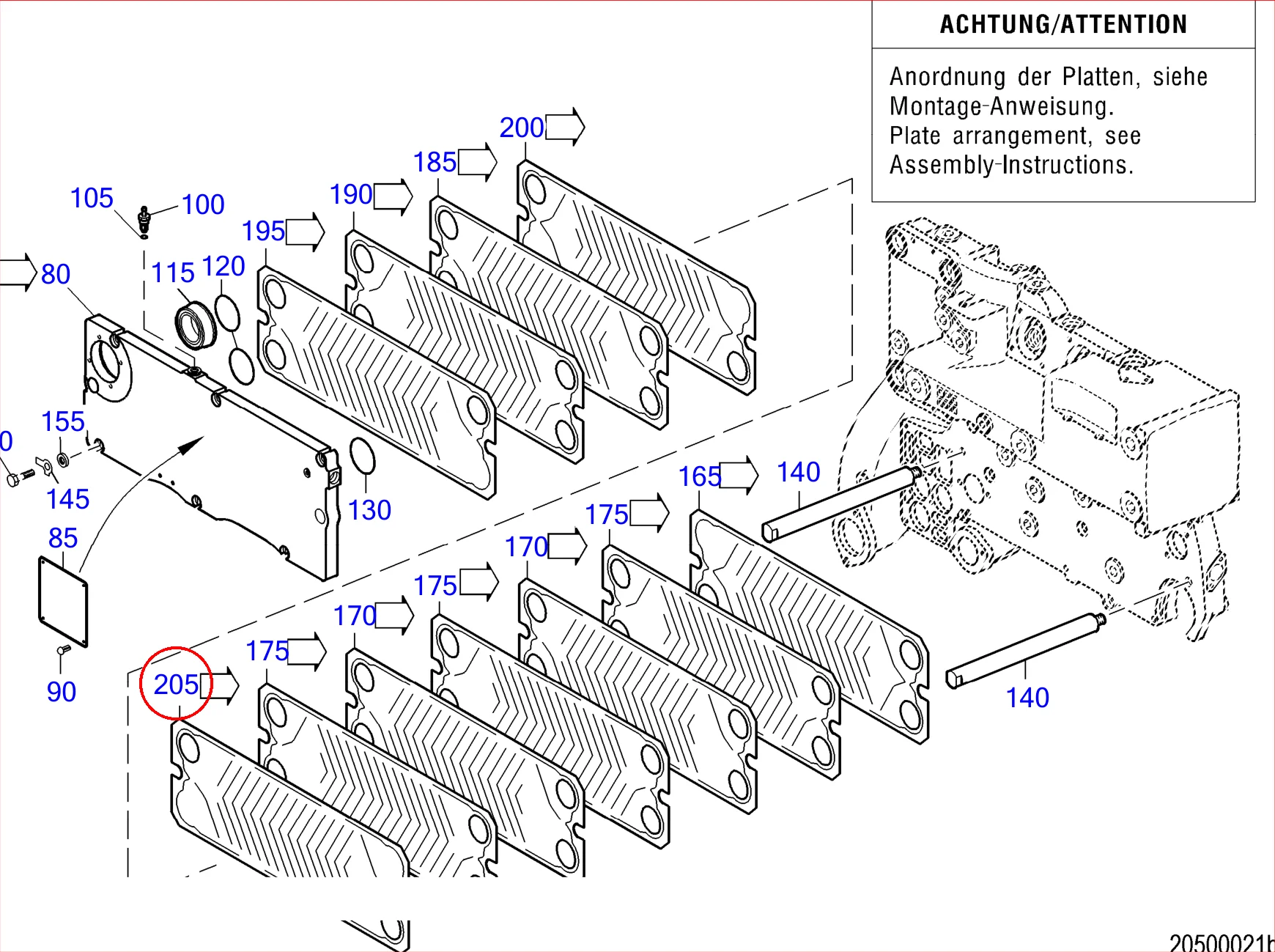 PLATE INTERMEDIATE BR2000MARINE