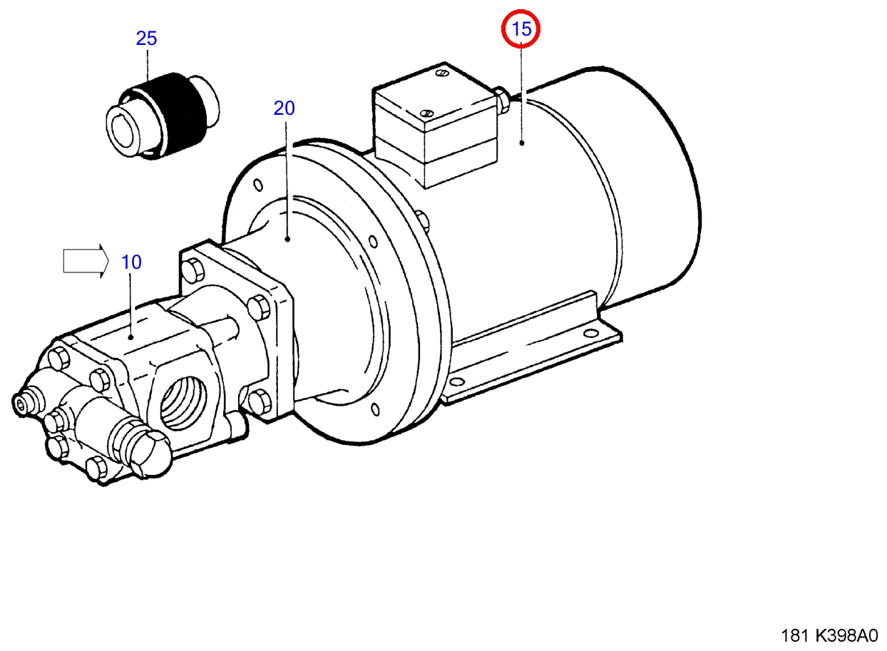 MOTOR THREE PHASE 220/380V-440V
