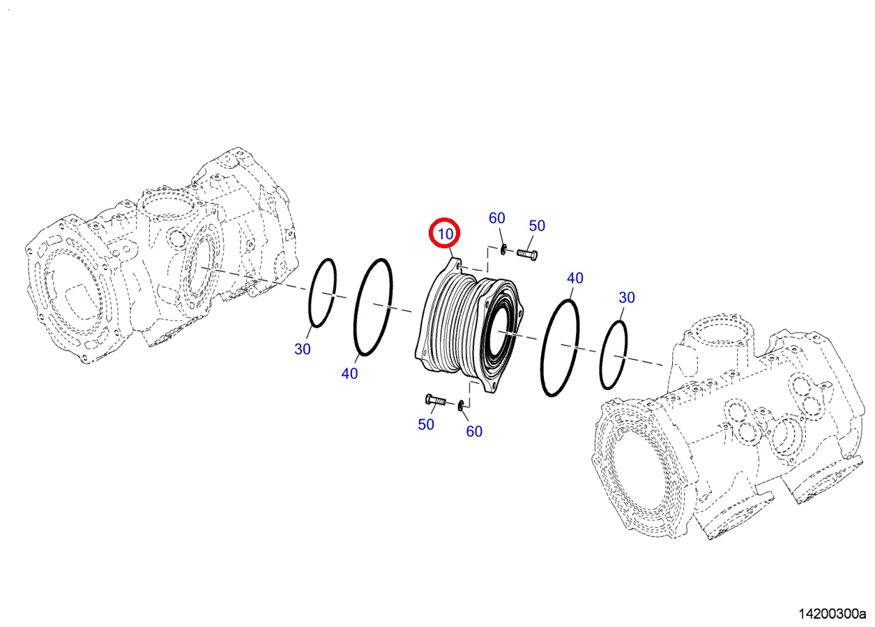 EXH PIPE BELLOWS LR ACCEPTANCE