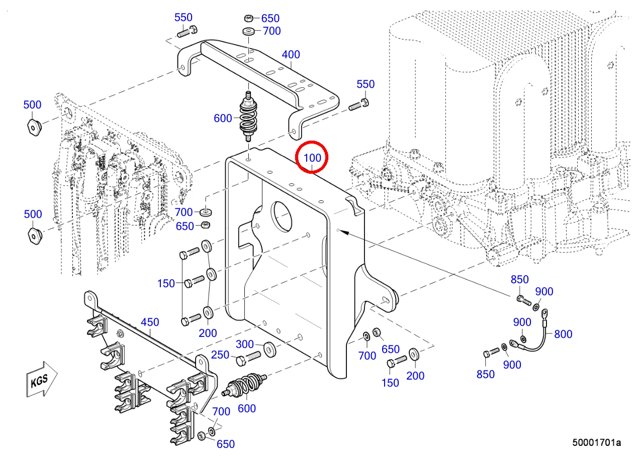 RETAINER FOR ENGINE CONTROL