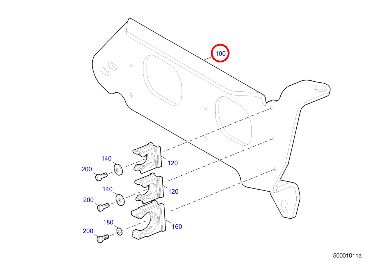 RETAINER F. WIRING HARNESS