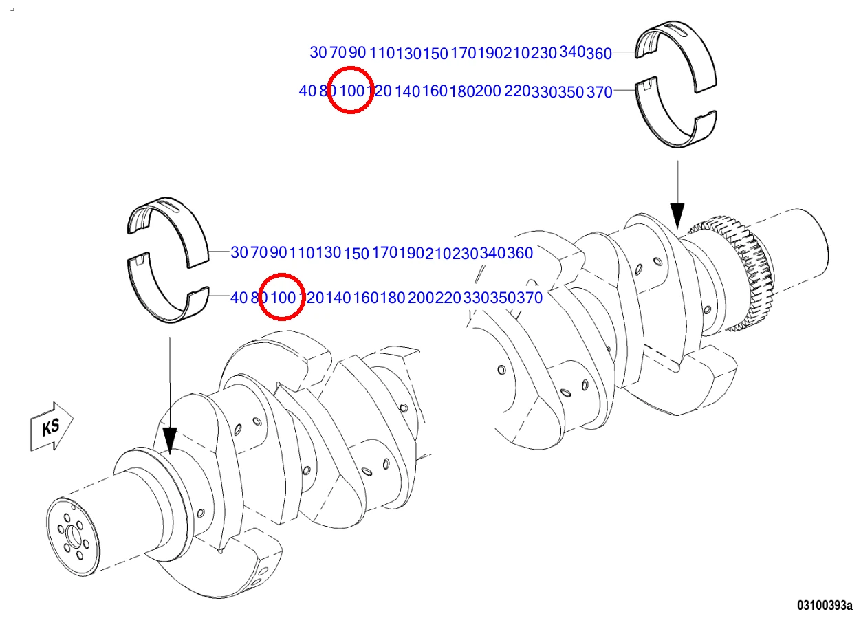 CRANKSHAFT BEARING - Image 3