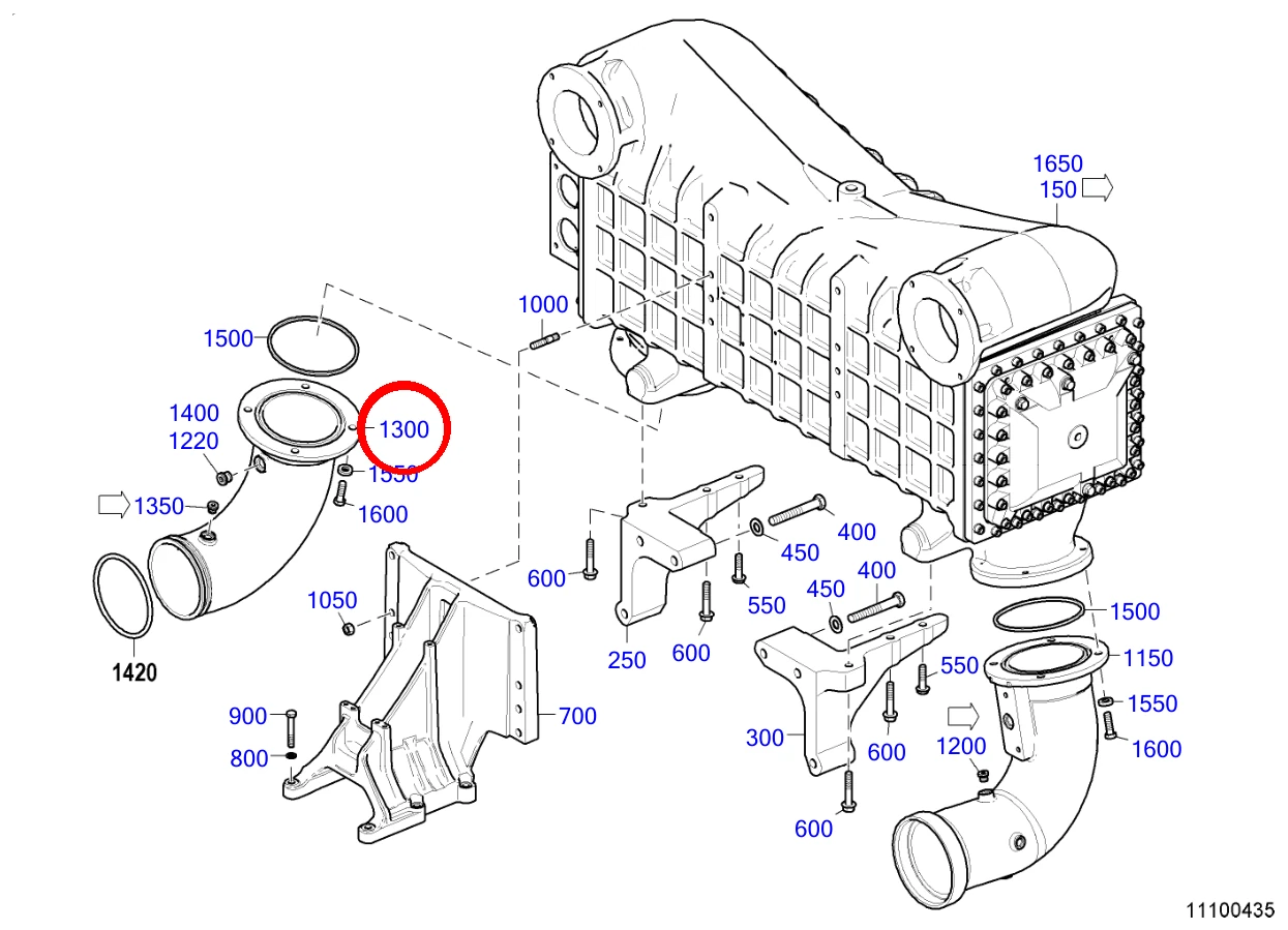 ELBOW F/INTERCOOLER, RIGH - Image 2