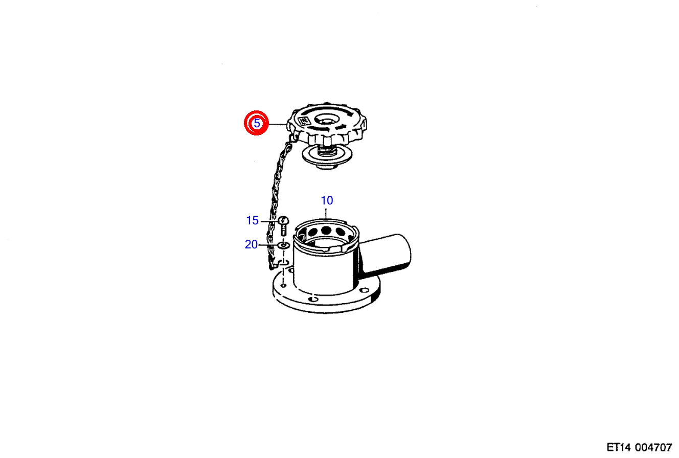 CAP PRESSURE EXPANSION TANK S2000/4000 - Image 3