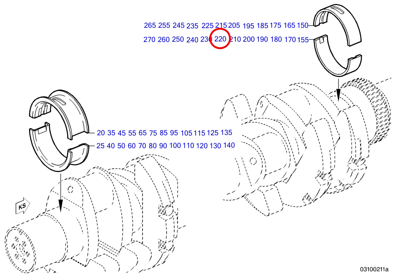 CRANKSHAFT BEARING - Image 4