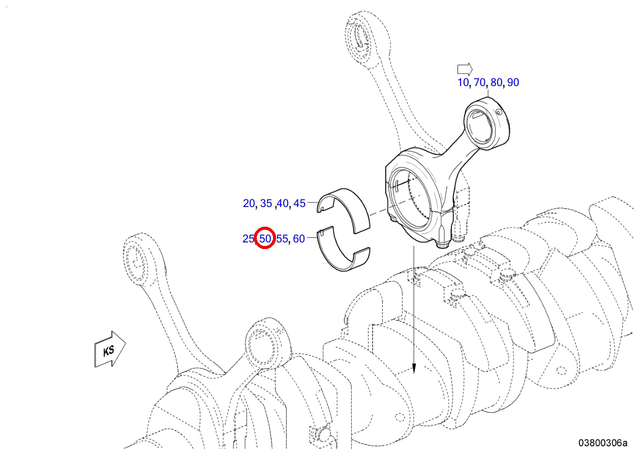 CONROD BEARING SIZE 0-1 - Image 3