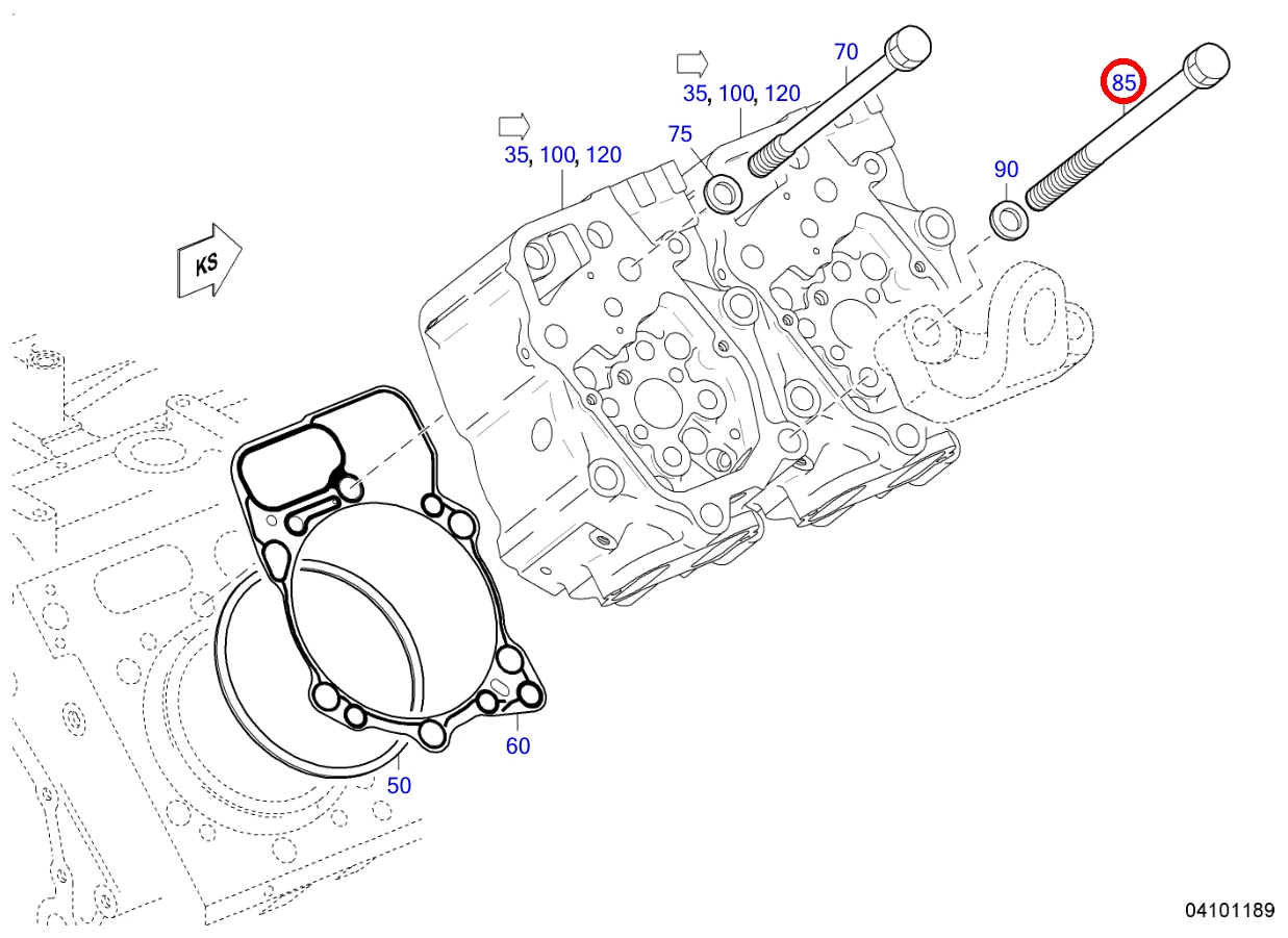 BOLT HEX CYL HD - Image 5