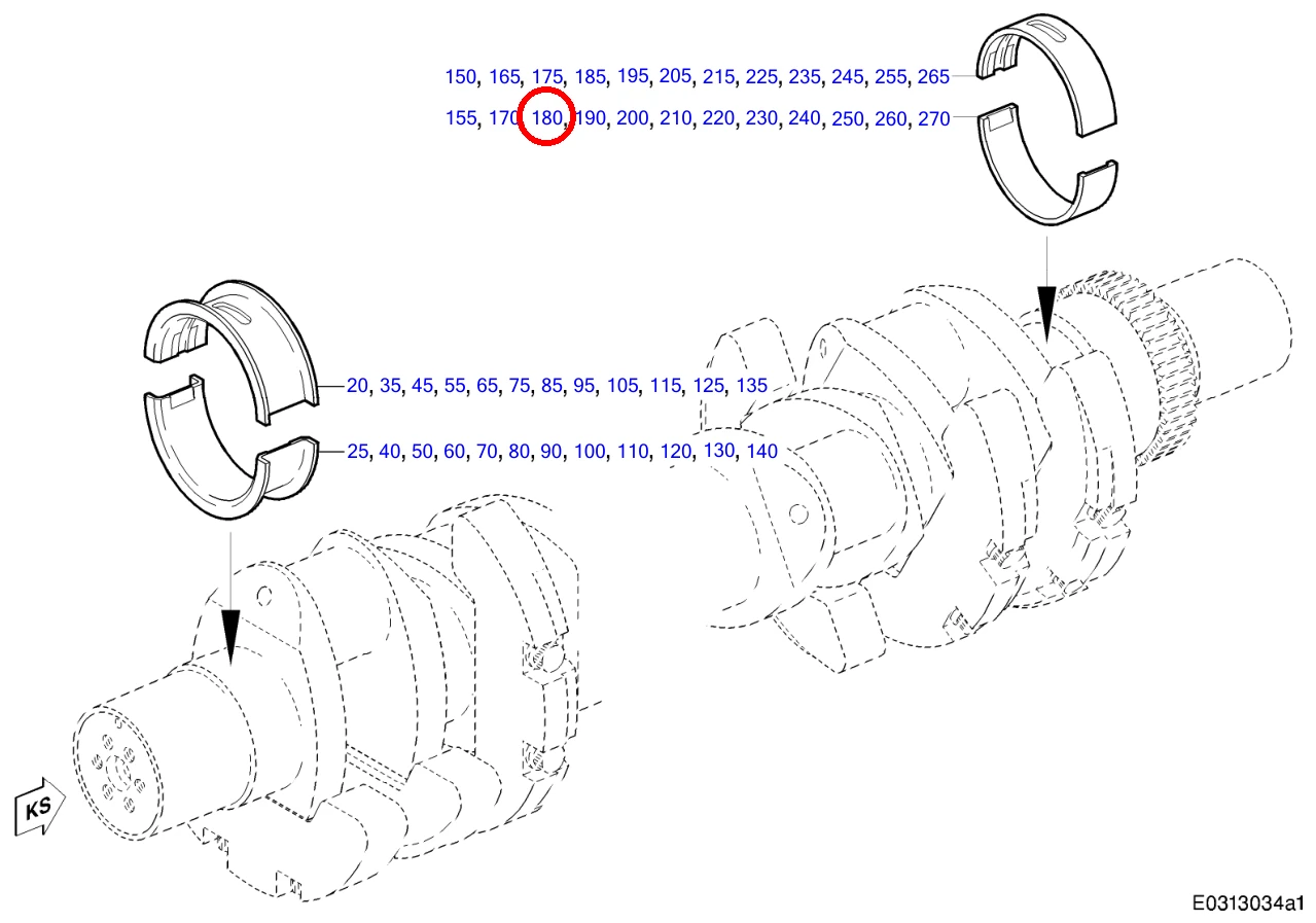 CRANKSHAFT BEARING - Image 7
