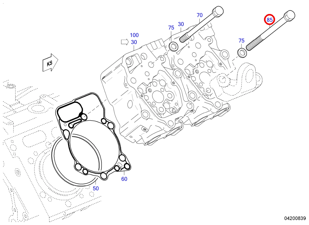 BOLT HEX CYL HD - Image 7
