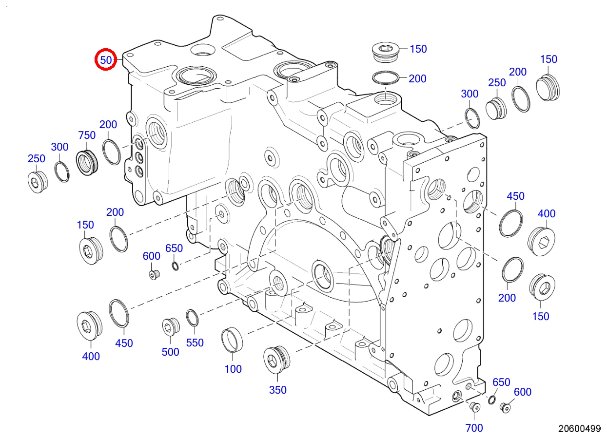 COOLANT DISTRIB HSG PRIMED * - Image 3
