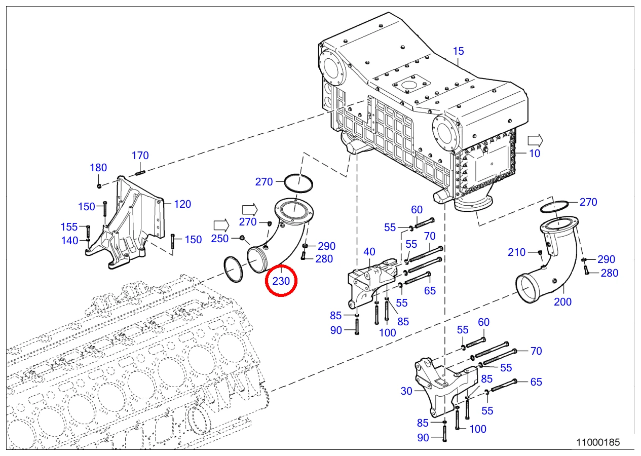 ELBOW F/INTERCOOLER, RIGH - Image 4