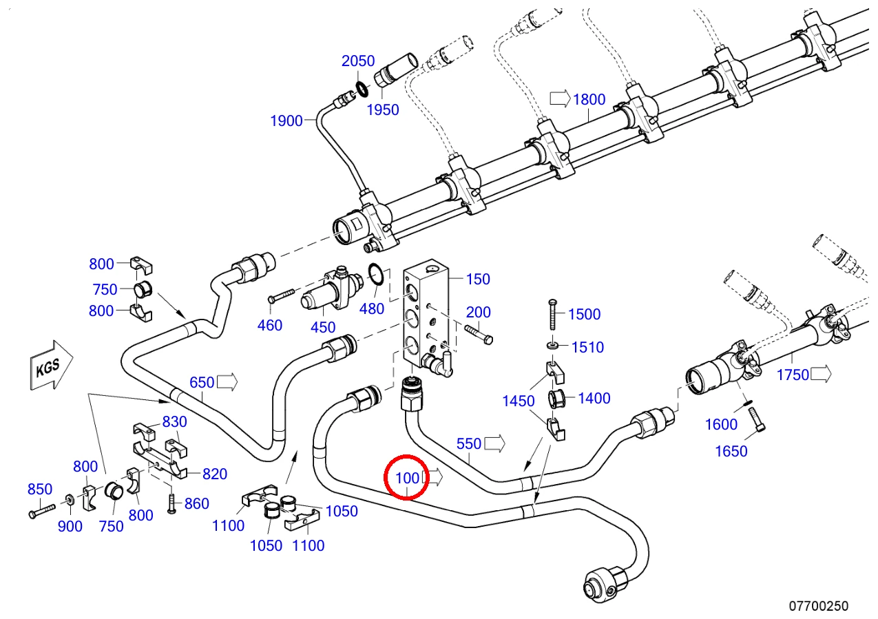 HP FUEL LINE * - Image 4